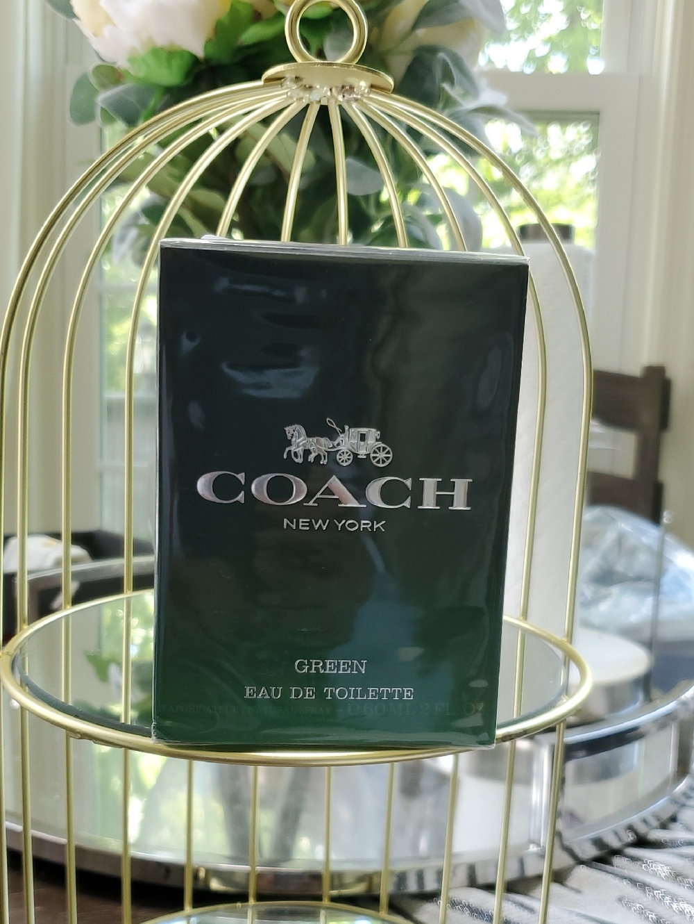 Coach Green Eau de Toilette — Dark Green Box